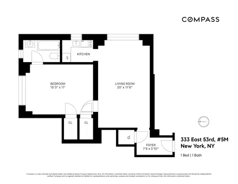 333 E 53rd St #5M, New York, NY 10022