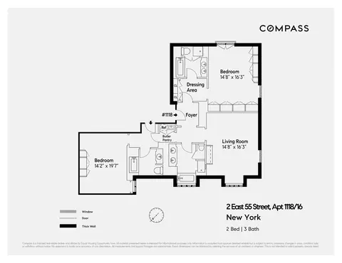 2 E 55th St #1116, New York, NY 10022