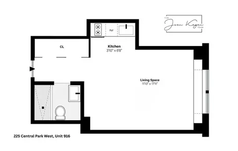 225 Central Park W #916, New York, NY 10024