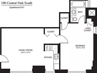 100 Central Park S #6-G, New York, NY 10019