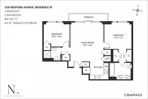1230 Bedford Ave #2F, Brooklyn, NY 11216