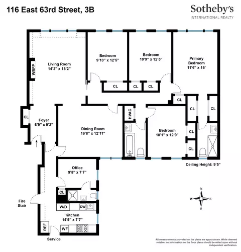 116 E 63rd St #3B, New York, NY 10065