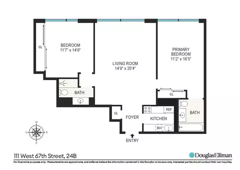 111 W 67th St #24B, New York, NY 10023