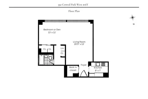 392 Central Park W #16Y, New York, NY 10025