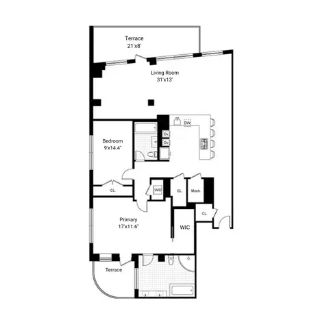 123 Baxter St #3A, New York, NY 10013