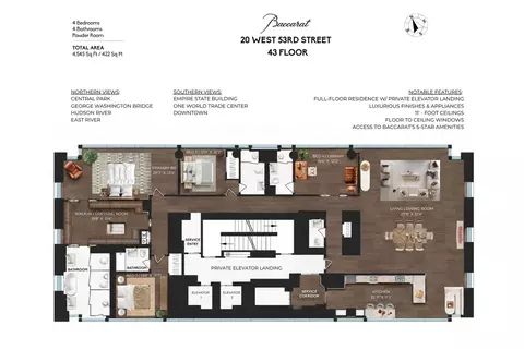 20 W 53rd St #PH43, New York City, NY 10103