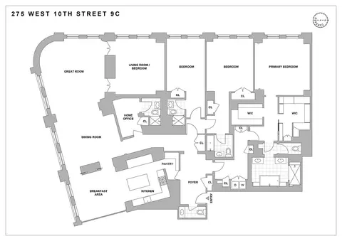 275 W 10th St #9C, New York, NY 10014