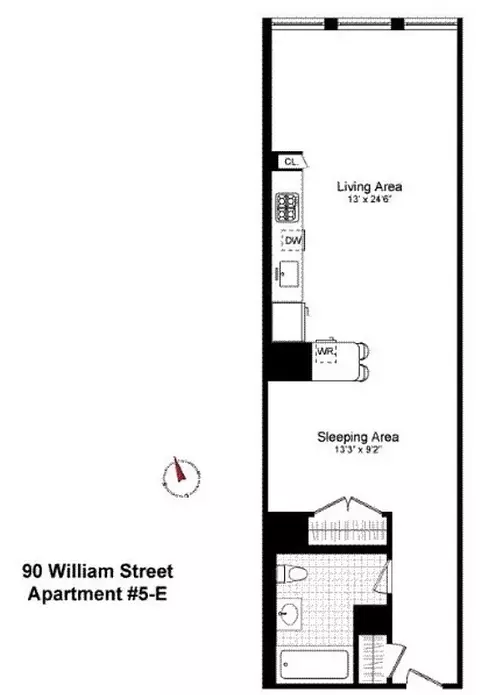 90 William St #16E, New York, NY 10038