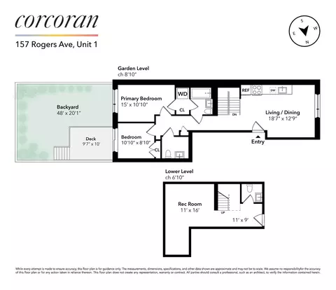 157 Rogers Ave #1, Brooklyn, NY 11216