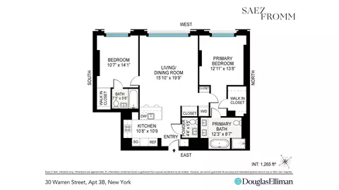 30 Warren St #3B, New York, NY 10007