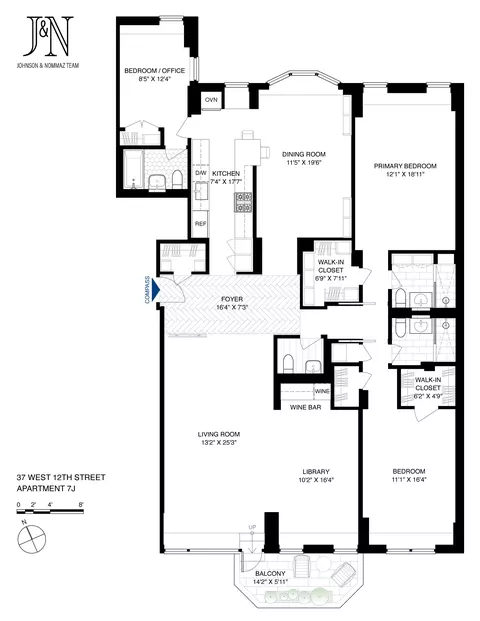 37 W 12th St #7J, New York, NY 10011