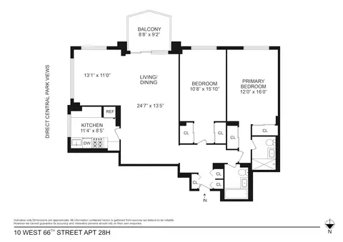 10 W 66th St #28H, New York, NY 10023