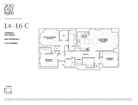200 E 83rd St #15C, New York, NY 10028