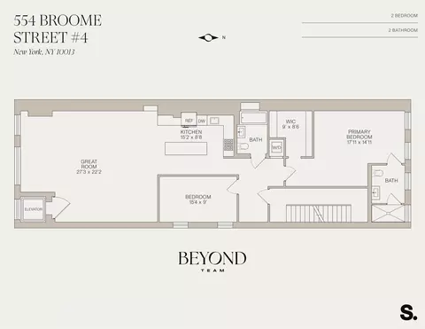 554 Broome St #4, New York, NY 10013