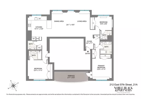 212 E 57th St #21A, New York, NY 10022