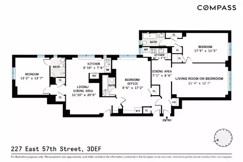 227 E 57th St #3DEF, New York, NY 10022