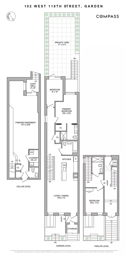 102 W 118th St #1, New York, NY 10026