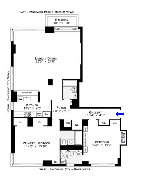 101 W 79th St #29C, New York, NY 10024
