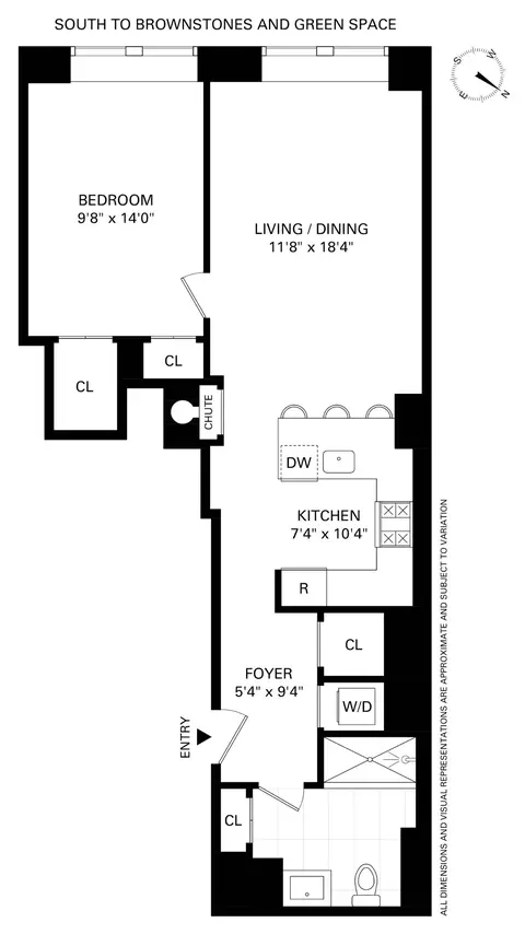 214 W 72nd St #2B, New York, NY 10023