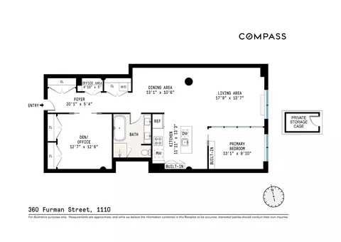 360 Furman St #1110, Brooklyn, NY 11201
