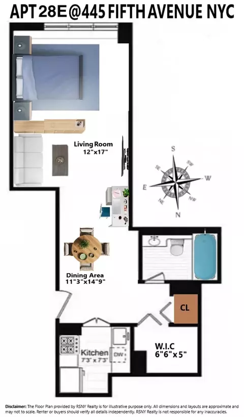 445 5th Ave #28E, New York, NY 10016