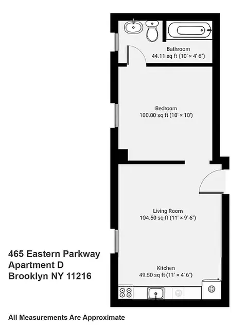465 Eastern Pkwy #D, Brooklyn, NY 11216
