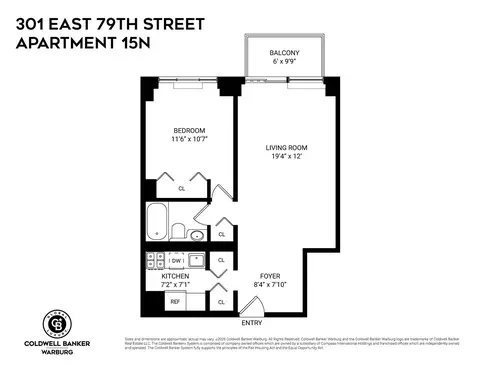 301 E 79th St #15N, New York, NY 10075