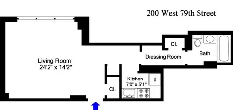 200 W 79th St #17A, New York, NY 10024