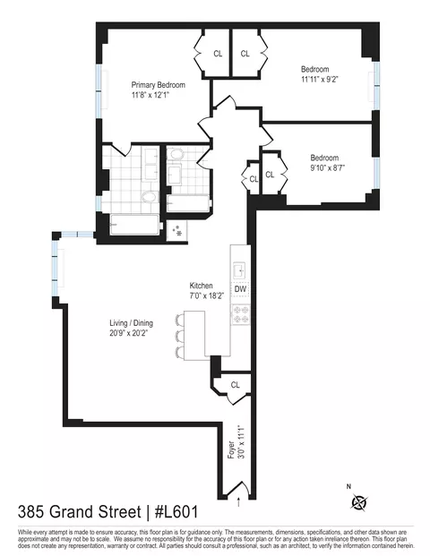 385 Grand St #L601, New York, NY 10002