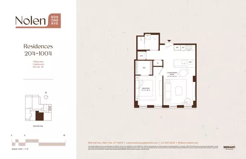 609 2nd Ave #504, New York, NY 10016