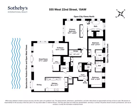 555 W 22nd St #19AW, New York, NY 10011