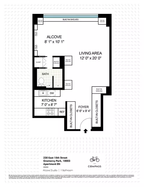 230 E 15th St #8N, New York, NY 10003