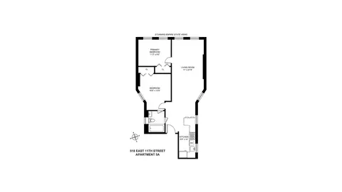 518 E 11th St #5A, New York, NY 10009