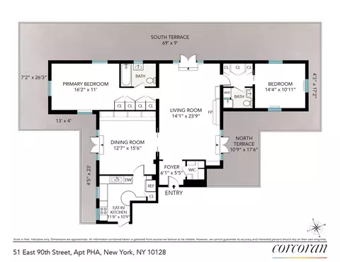 51 E 90th St #PHA, New York, NY 10128
