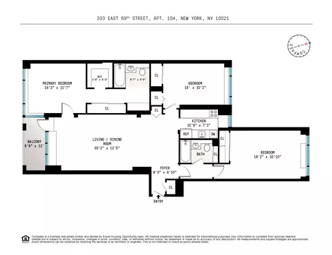333 E 69th St #10H, New York, NY 10021