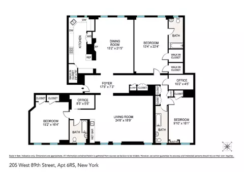 205 W 89th St #6RS, New York, NY 10024