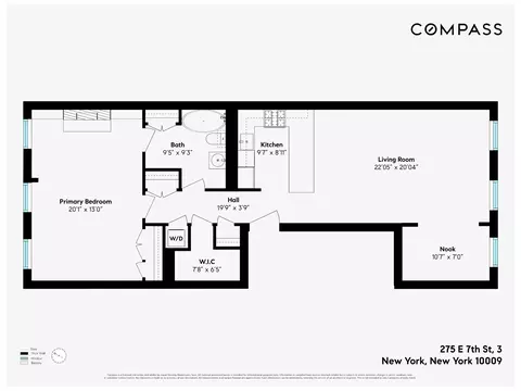 275 E 7th St #3, New York, NY 10009