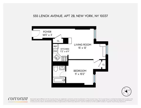 555 Lenox Ave #2B, New York, NY 10037