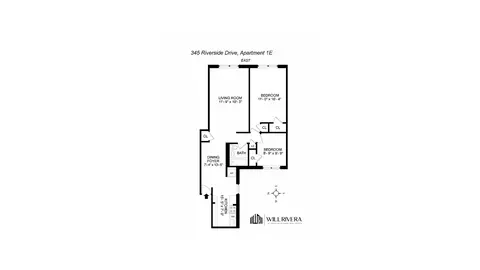 345 Riverside Dr #1E, New York, NY 10025