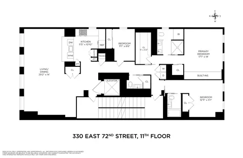 330 E 72nd St #11, New York, NY 10021