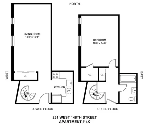 231 W 148th St #4K, New York, NY 10039