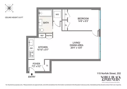 115 Norfolk St #202, New York, NY 10002