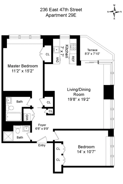 236 E 47th St #29E, New York, NY 10017