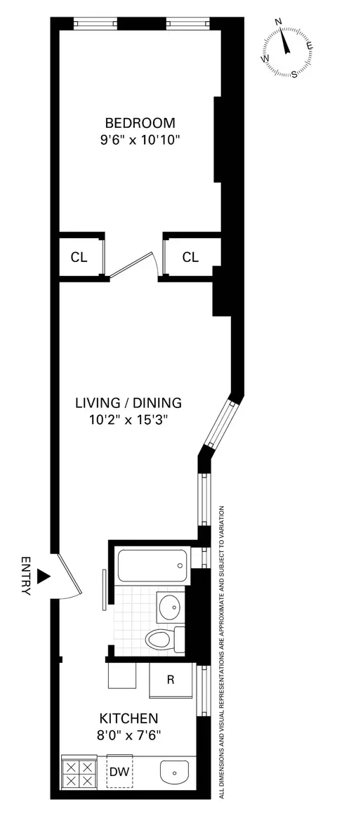 234 W 16th St #1D, New York, NY 10011