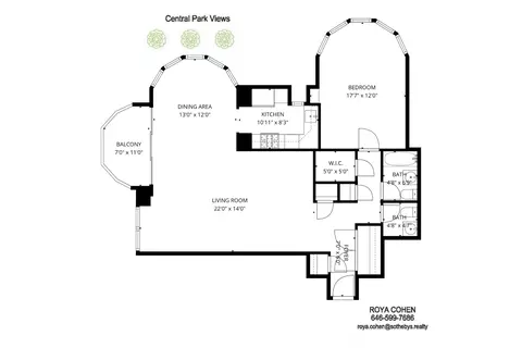 44 W 62nd St #28C, New York, NY 10023
