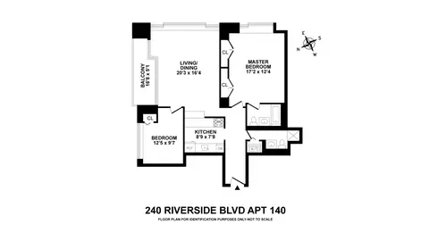 240 Riverside Blvd #14O, New York, NY 10023