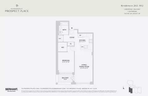 701 Prospect Pl #302, Brooklyn, NY 11216