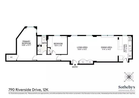 790 Riverside Dr #12K, New York, NY 10032