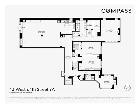 43 W 64th St #7A, New York, NY 10023