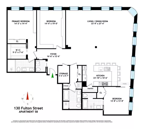 130 Fulton St #5B, New York, NY 10038
